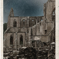 Buy canvas prints of Tintern Abbey by LIZ Alderdice
