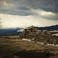 Buy canvas prints of Pergamon - The View  by LIZ Alderdice