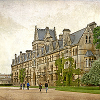 Buy canvas prints of Christ Church College Oxford by LIZ Alderdice