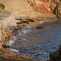 Buy canvas prints of The Cove at Crail by LIZ Alderdice