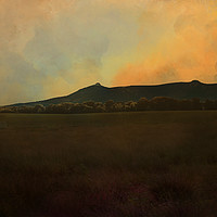 Buy canvas prints of Bennachie, Autumn Light by LIZ Alderdice