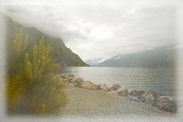 Lake Garda Picture Board by LIZ Alderdice