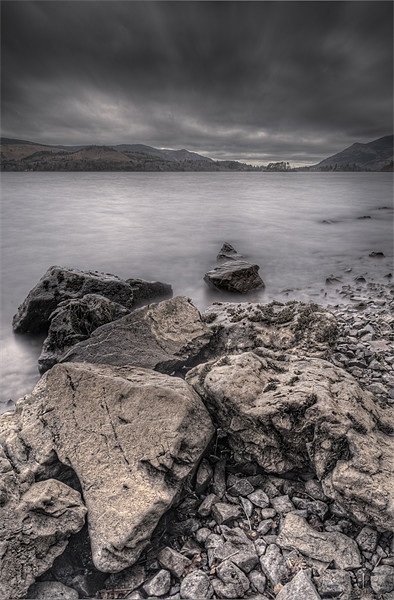 Derwent Water Picture Board by Natures' Canvas: Wall Art  & Prints by Andy Astbury