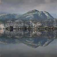 Buy canvas prints of Mountain Reflection by Natures' Canvas: Wall Art  & Prints by Andy Astbury