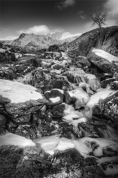 Rhaeadr Idwal Waterfall Picture Board by Natures' Canvas: Wall Art  & Prints by Andy Astbury