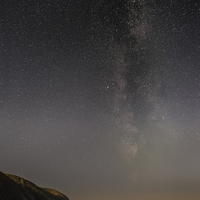 Buy canvas prints of The Milky Way by Natures' Canvas: Wall Art  & Prints by Andy Astbury