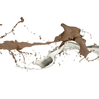 Buy canvas prints of Milk and Liquid Chocolate Splash by Natures' Canvas: Wall Art  & Prints by Andy Astbury