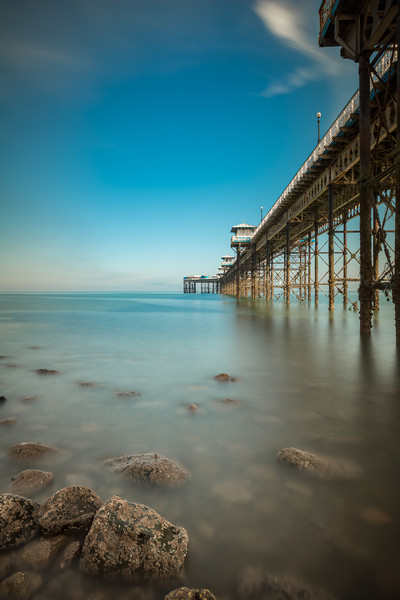 Pier at Llandudno, North Wales Picture Board by Natures' Canvas: Wall Art  & Prints by Andy Astbury