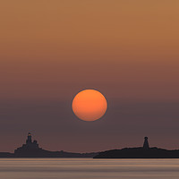 Buy canvas prints of The Skerries Lighthouse  by Natures' Canvas: Wall Art  & Prints by Andy Astbury