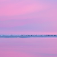 Buy canvas prints of Pastel Shades of an Icelandic  Winter Sunset. by Natures' Canvas: Wall Art  & Prints by Andy Astbury