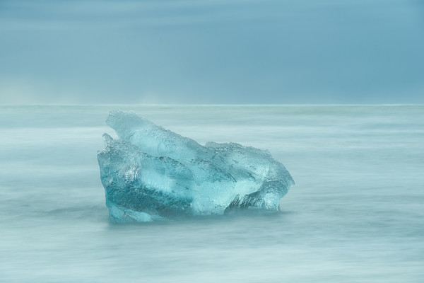 Glacial Iceberg Seascape. Picture Board by Natures' Canvas: Wall Art  & Prints by Andy Astbury
