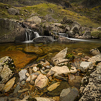 Buy canvas prints of Dark Skies over Llanberis Pass by Natures' Canvas: Wall Art  & Prints by Andy Astbury