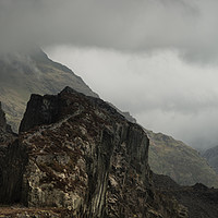 Buy canvas prints of Llanberis Pass Panorama by Natures' Canvas: Wall Art  & Prints by Andy Astbury