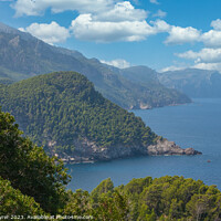 Buy canvas prints of Breathtaking Mallorca's Western Coastline by David Tyrer