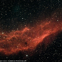 Buy canvas prints of NGC1499 - California Nebula by David Tyrer