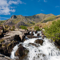 Buy canvas prints of Mountain Stream by David Tyrer