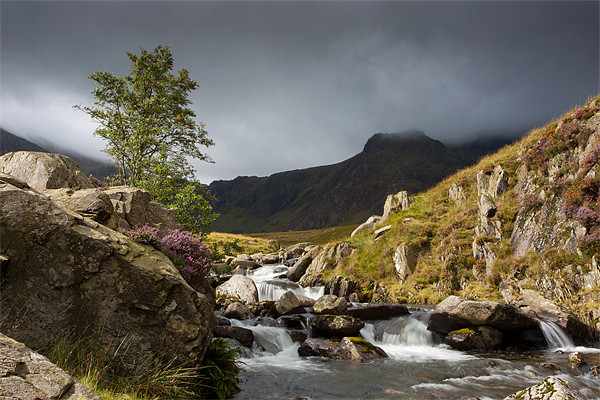 Cwm Idwal Snowdonia Picture Board by David Tyrer