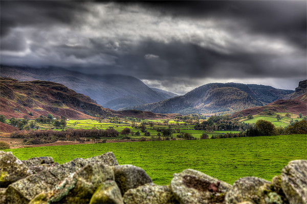 View from Castlerigg Picture Board by David Tyrer