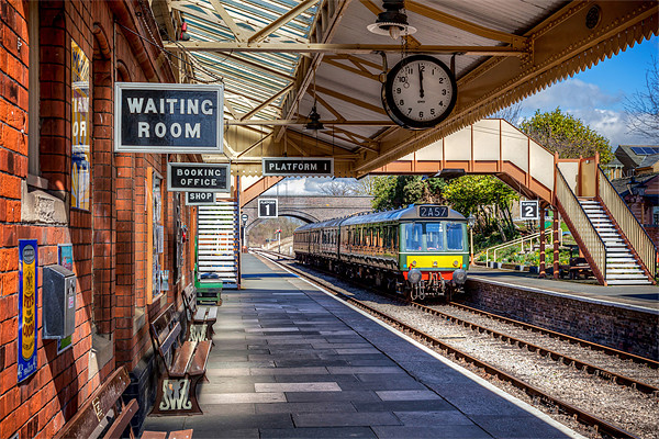 Timeless Toddington Station Snapshot Picture Board by David Tyrer