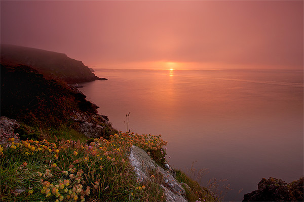 MiSt Pembrokeshire Sunset Picture Board by David Tyrer