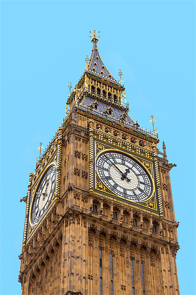 Big Ben Picture Board by David Tyrer