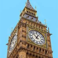 Buy canvas prints of Big Ben by David Tyrer