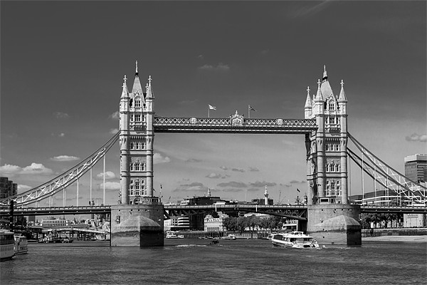 London Bridge Picture Board by David Tyrer