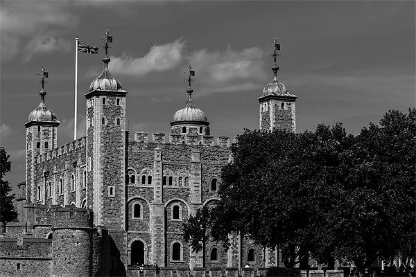 Tower of London Picture Board by David Tyrer