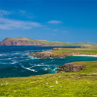 Buy canvas prints of Captivating Clogher Head Vista by David Tyrer