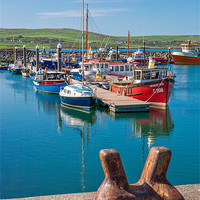 Buy canvas prints of Dingle Harbour by David Tyrer