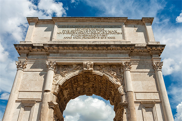 Arch of Titus Picture Board by David Tyrer