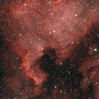 Buy canvas prints of Cosmic Tapestry: The North American Nebula by David Tyrer