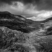 Buy canvas prints of Tempestuous Beauty of Nant Ffrancon by David Tyrer