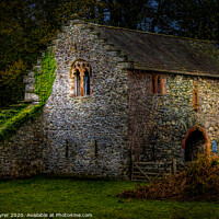 Buy canvas prints of The Old Courthouse - Hawkshead by David Tyrer