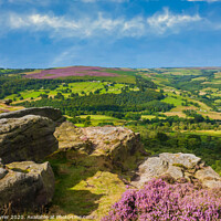 Buy canvas prints of Curbar Edge by David Tyrer