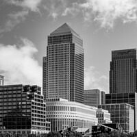 Buy canvas prints of London Financial Centre by David Tyrer