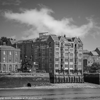Buy canvas prints of Oliver's Wharf - Wapping, London by David Tyrer