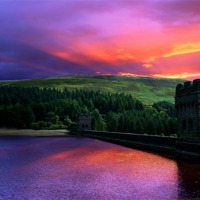 Buy canvas prints of Dawn at Derwent by Neil Ravenscroft