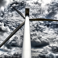 Buy canvas prints of Wind turbine by Neil Ravenscroft