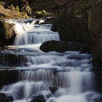 Buy canvas prints of  Above the falls  by Neil Ravenscroft