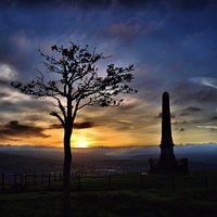 Buy canvas prints of Werneth low at Dawn  by Neil Ravenscroft