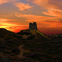 Buy canvas prints of Parys mountain sunset by Neil Ravenscroft