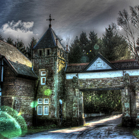 Buy canvas prints of The Lodge by Gavin Wilson