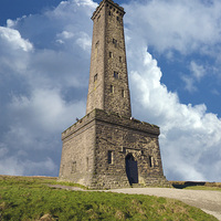 Buy canvas prints of Peel Monument by David Yeaman