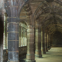 Buy canvas prints of Chester Cathedral U.K by Pauline Tims