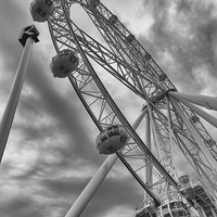 Buy canvas prints of Melbourne Star, Observation Point, Melbourne by Pauline Tims