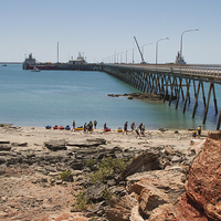 Buy canvas prints of Broome Port Western Australia by Pauline Tims