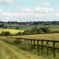 Buy canvas prints of The View from Epping Upland to Epping Essex UK by Pauline Tims