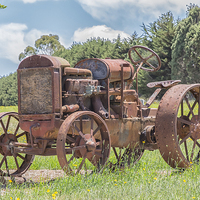 Buy canvas prints of  Rusty Relic 2 by Pauline Tims