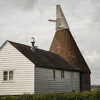 Buy canvas prints of  Oast House at Northiam Sussex UK by Pauline Tims